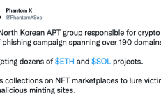 朝鲜 APT 组织对 NFT 用户大规模钓鱼分析