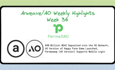 Arweave/AO 生态精粹 Week 36｜ 5000 万美元的 $DAI 存入 AO 网络、Permaswap（AO 版本）支持移动端登录